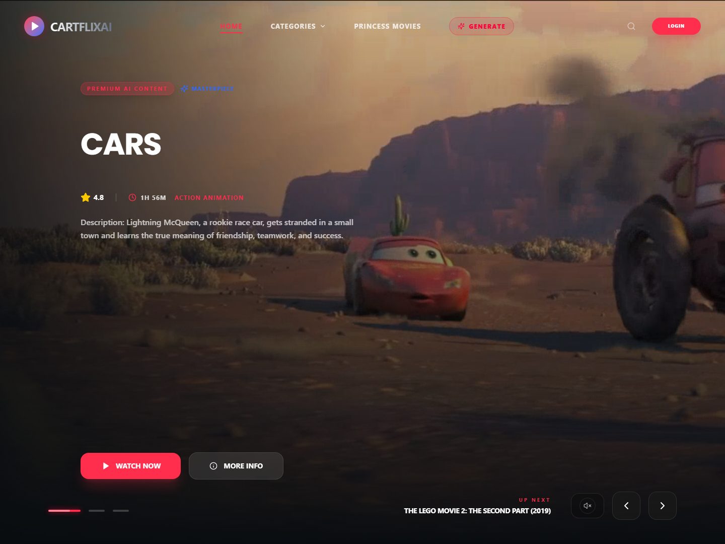 CartflixAI website