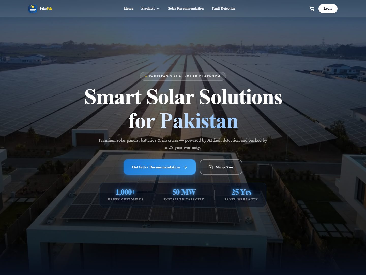 SolarPak website
